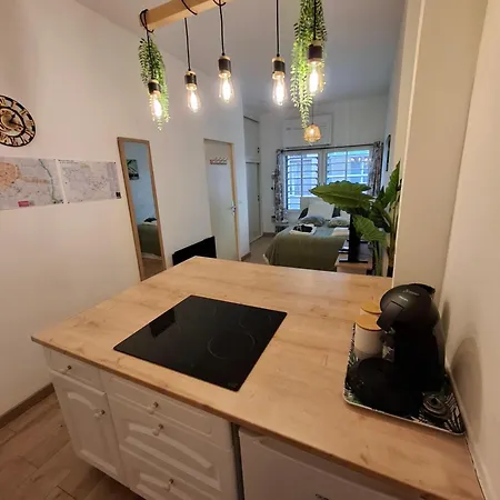 La Casita - Gare St-roch - Clim, Wifi, Tv Apartman *